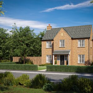 Exterior,House,Visualization,In,Northhampton